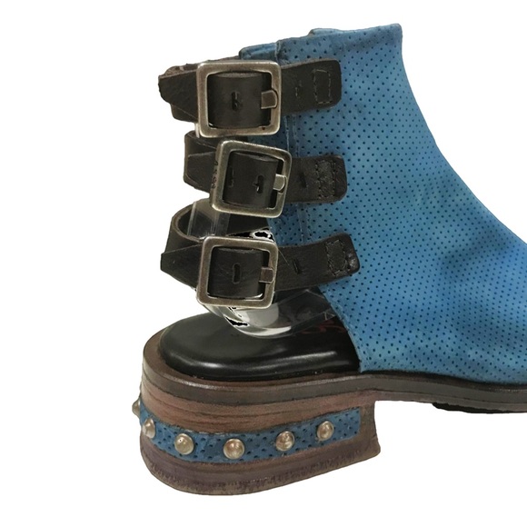 A.S.98 sandal blue size Euro 40 - Picture 4 of 9